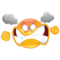 Angry emoji