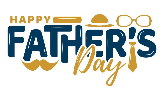 greeting happy fathers day celebration